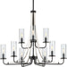 Riley Chandelier-Mid. Chandeliers-Progress Lighting-Lighting Design Store