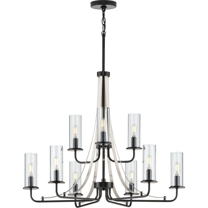 Riley Chandelier-Mid. Chandeliers-Progress Lighting-Lighting Design Store