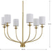 Bonita Foyer Chandelier-Mid. Chandeliers-Progress Lighting-Lighting Design Store
