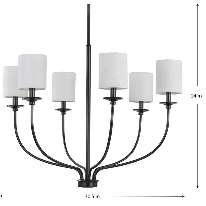 Bonita Foyer Chandelier-Mid. Chandeliers-Progress Lighting-Lighting Design Store