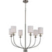 Bonita Foyer Chandelier-Mid. Chandeliers-Progress Lighting-Lighting Design Store