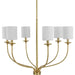 Bonita Foyer Chandelier-Mid. Chandeliers-Progress Lighting-Lighting Design Store
