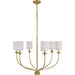 Bonita Foyer Chandelier-Mid. Chandeliers-Progress Lighting-Lighting Design Store