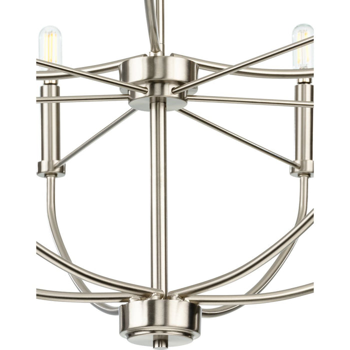 Leyden Chandelier-Mid. Chandeliers-Progress Lighting-Lighting Design Store