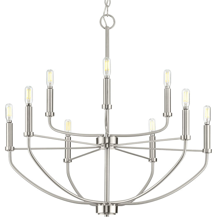 Leyden Chandelier-Mid. Chandeliers-Progress Lighting-Lighting Design Store