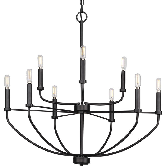 Leyden Chandelier-Mid. Chandeliers-Progress Lighting-Lighting Design Store