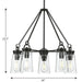 Stockbrace Chandelier-Mid. Chandeliers-Progress Lighting-Lighting Design Store