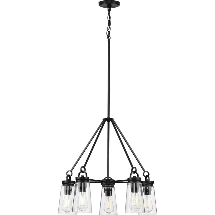 Stockbrace Chandelier-Mid. Chandeliers-Progress Lighting-Lighting Design Store