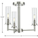 Kellwyn Chandeler-Semi-Flush Mts.-Progress Lighting-Lighting Design Store