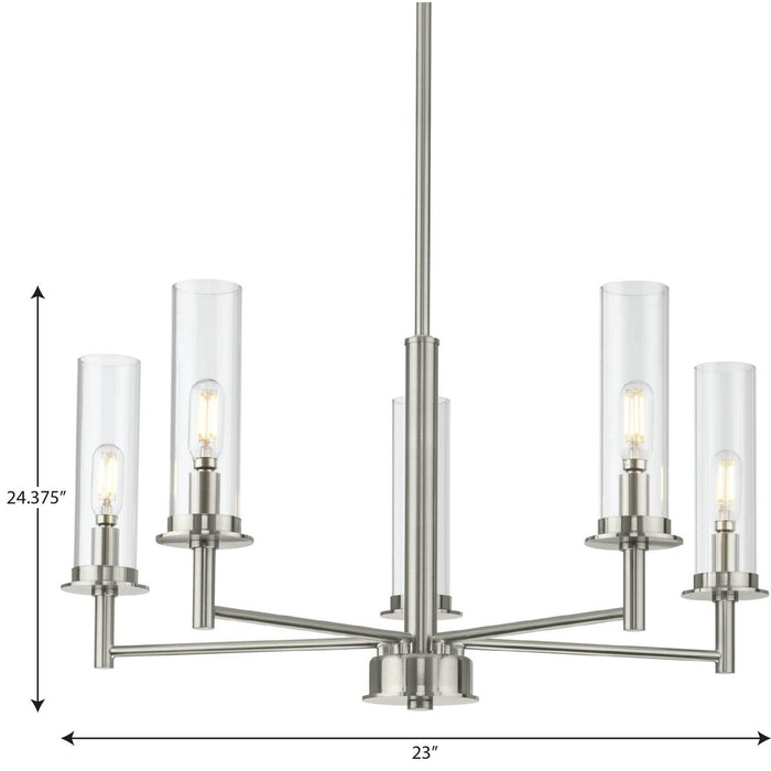 Kellwyn Chandelier-Mid. Chandeliers-Progress Lighting-Lighting Design Store
