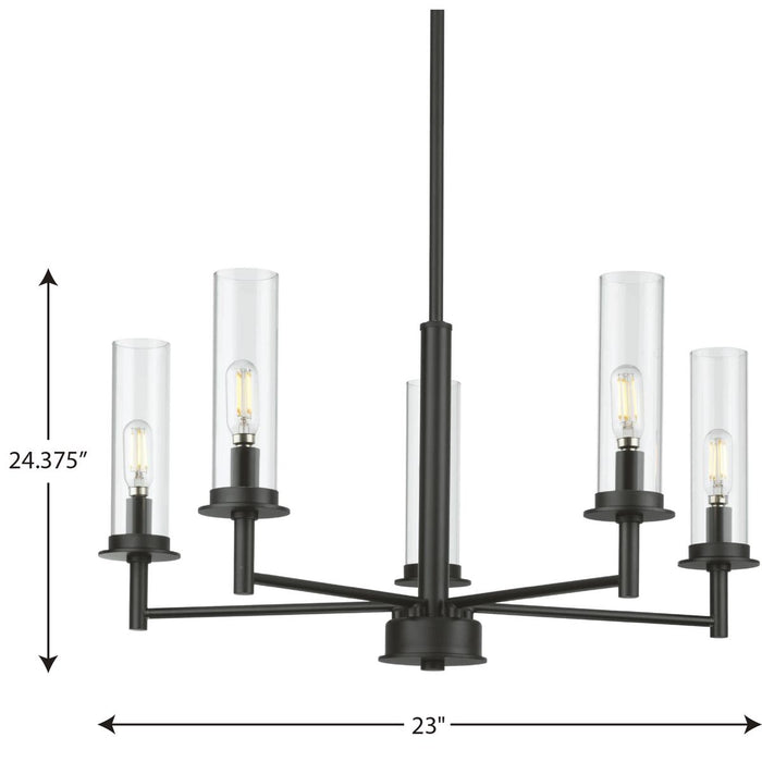 Kellwyn Chandelier-Mid. Chandeliers-Progress Lighting-Lighting Design Store