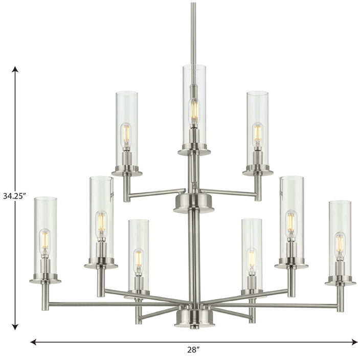 Kellwyn Chandelier-Mid. Chandeliers-Progress Lighting-Lighting Design Store