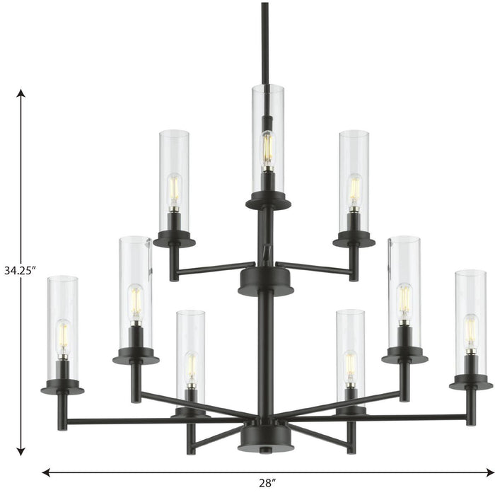 Kellwyn Chandelier-Mid. Chandeliers-Progress Lighting-Lighting Design Store