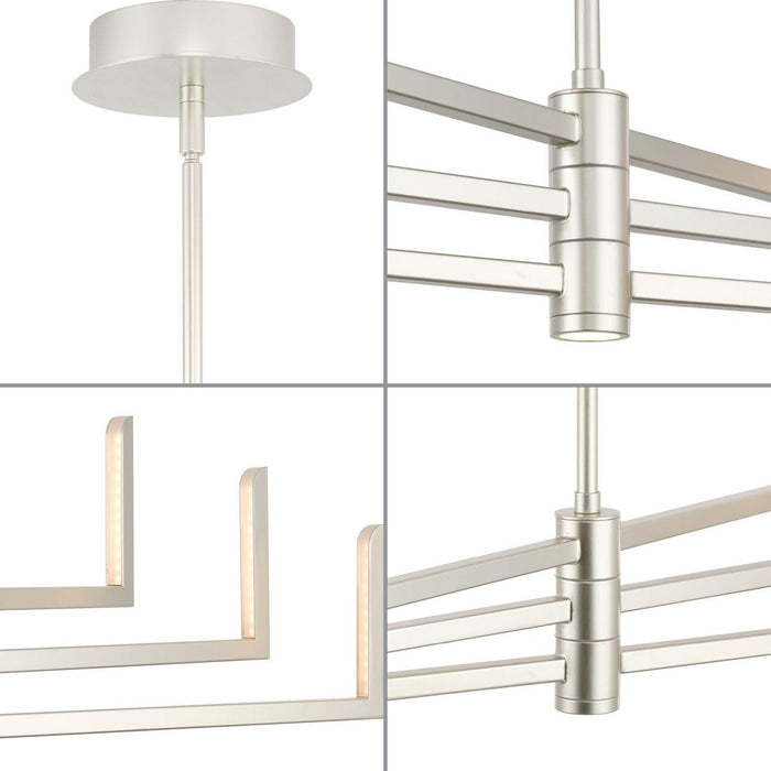 Pivot LED Chandelier-Mid. Chandeliers-Progress Lighting-Lighting Design Store