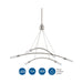 Kylo LED Chandelier-Large Chandeliers-Progress Lighting-Lighting Design Store