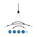 Kylo LED Chandelier-Large Chandeliers-Progress Lighting-Lighting Design Store