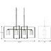League Island Pendant-Linear/Island-Progress Lighting-Lighting Design Store