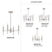 Elara Chandelier-Mid. Chandeliers-Progress Lighting-Lighting Design Store