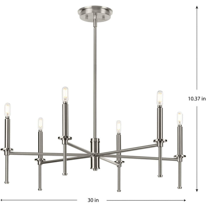 Elara Chandelier-Mid. Chandeliers-Progress Lighting-Lighting Design Store
