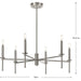 Elara Chandelier-Mid. Chandeliers-Progress Lighting-Lighting Design Store