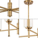 Elara Chandelier-Mid. Chandeliers-Progress Lighting-Lighting Design Store