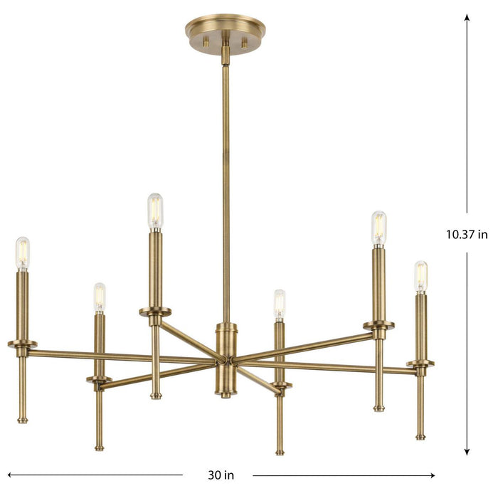 Elara Chandelier-Mid. Chandeliers-Progress Lighting-Lighting Design Store