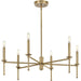 Elara Chandelier-Mid. Chandeliers-Progress Lighting-Lighting Design Store