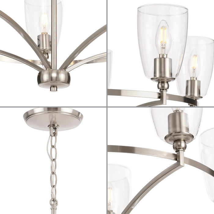 Parkhurst Chandelier-Mid. Chandeliers-Progress Lighting-Lighting Design Store
