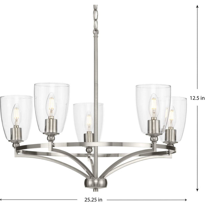 Parkhurst Chandelier-Mid. Chandeliers-Progress Lighting-Lighting Design Store