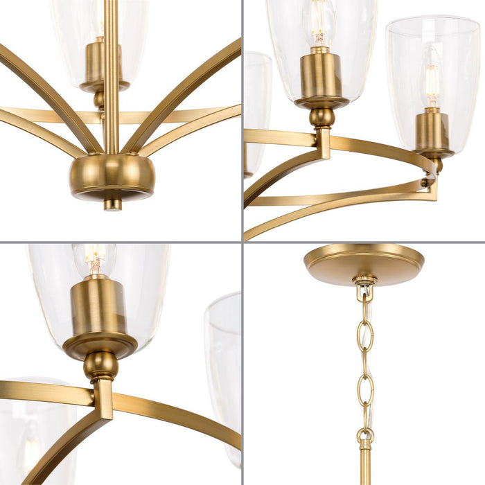 Parkhurst Chandelier-Mid. Chandeliers-Progress Lighting-Lighting Design Store