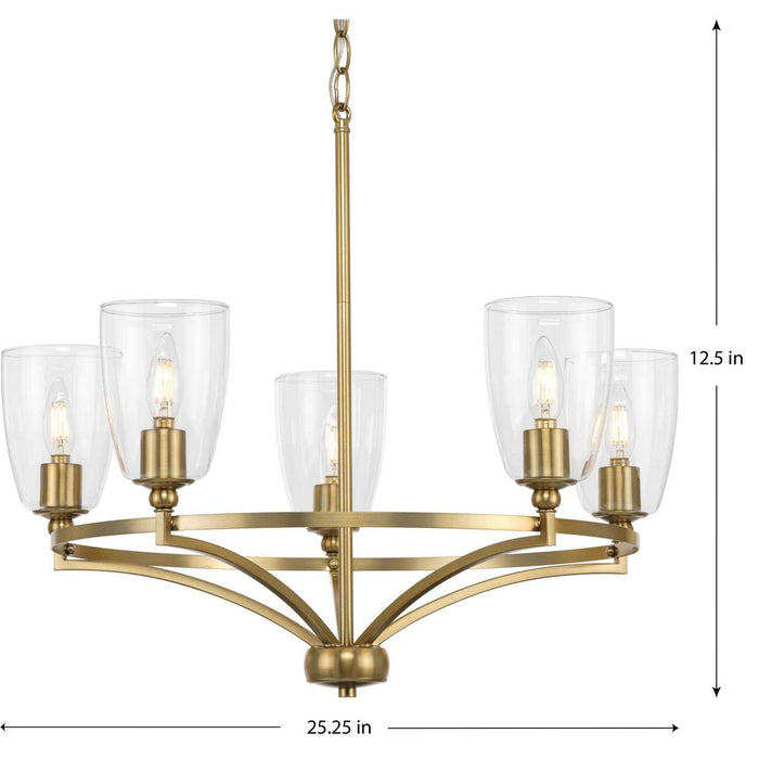 Parkhurst Chandelier-Mid. Chandeliers-Progress Lighting-Lighting Design Store