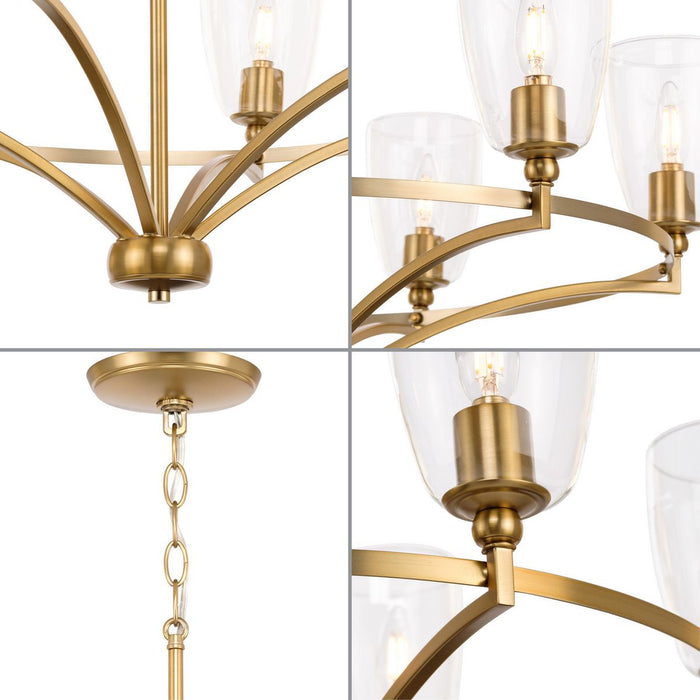 Parkhurst Chandelier-Mid. Chandeliers-Progress Lighting-Lighting Design Store