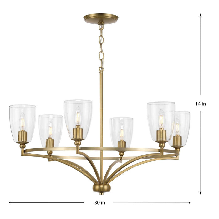 Parkhurst Chandelier-Mid. Chandeliers-Progress Lighting-Lighting Design Store