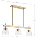 Saffert Linear Island Chandelier-Linear/Island-Progress Lighting-Lighting Design Store
