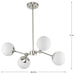Haas Chandelier-Mid. Chandeliers-Progress Lighting-Lighting Design Store
