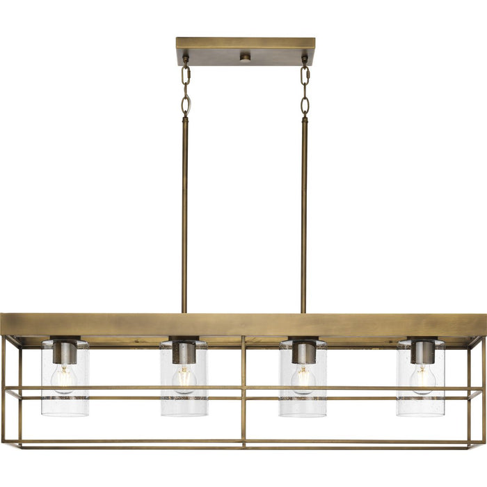 Burgess Chandelier-Linear/Island-Progress Lighting-Lighting Design Store
