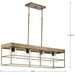 Burgess Chandelier-Linear/Island-Progress Lighting-Lighting Design Store