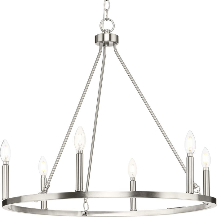 Gilliam Chandelier-Mid. Chandeliers-Progress Lighting-Lighting Design Store