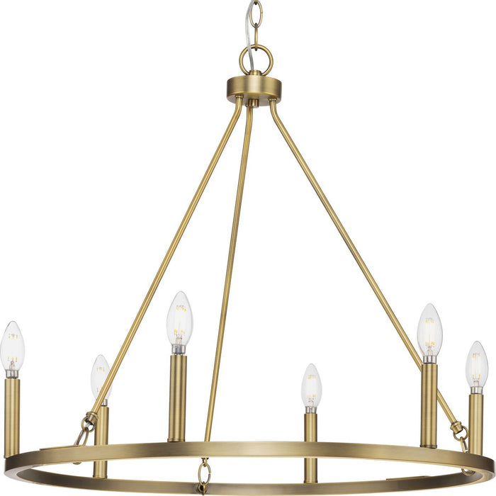 Gilliam Chandelier-Mid. Chandeliers-Progress Lighting-Lighting Design Store