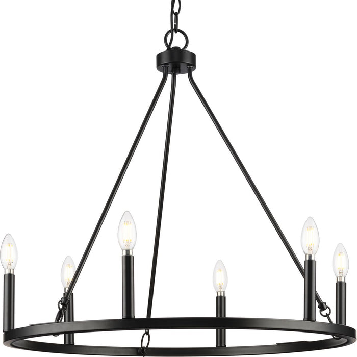 Gilliam Chandelier-Mid. Chandeliers-Progress Lighting-Lighting Design Store
