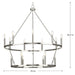 Gilliam 15 Light Chandelier-Mid. Chandeliers-Progress Lighting-Lighting Design Store