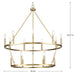 Gilliam 15 Light Chandelier-Mid. Chandeliers-Progress Lighting-Lighting Design Store