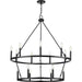 Gilliam 15 Light Chandelier-Mid. Chandeliers-Progress Lighting-Lighting Design Store