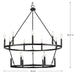 Gilliam 15 Light Chandelier-Mid. Chandeliers-Progress Lighting-Lighting Design Store