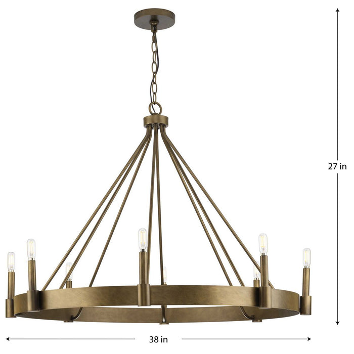 Breckenridge Chandelier-Large Chandeliers-Progress Lighting-Lighting Design Store