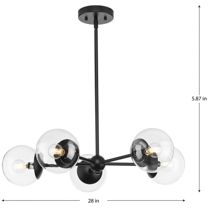 Atwell Chandelier-Mid. Chandeliers-Progress Lighting-Lighting Design Store
