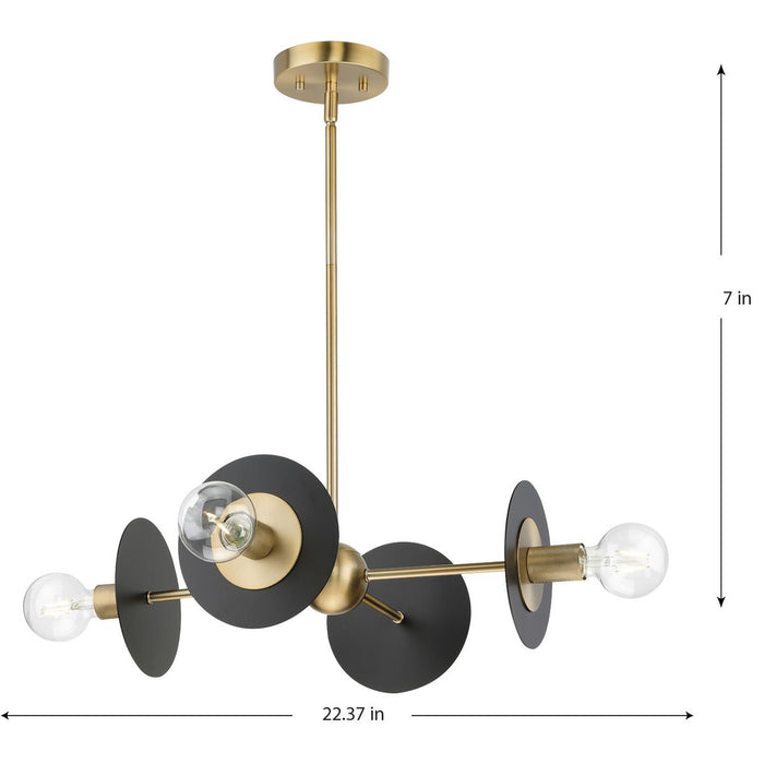 Trimble Chandelier-Mid. Chandeliers-Progress Lighting-Lighting Design Store