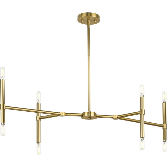 Arya Linear Chandelier-Linear/Island-Progress Lighting-Lighting Design Store