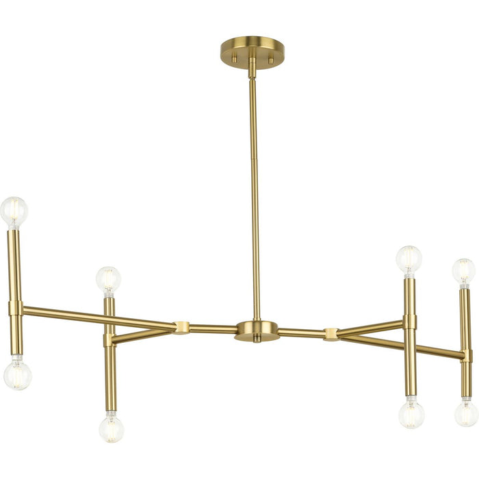 Arya Linear Chandelier-Linear/Island-Progress Lighting-Lighting Design Store