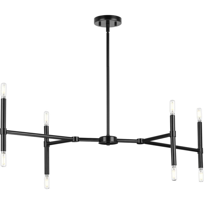Arya Linear Chandelier-Linear/Island-Progress Lighting-Lighting Design Store